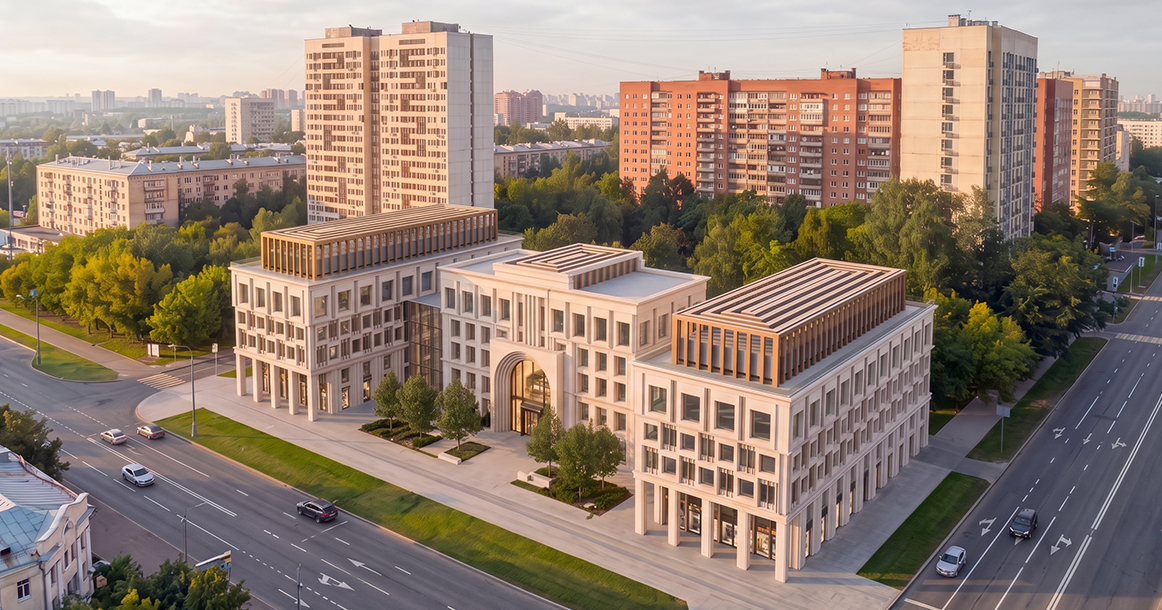 В Москве проведут конкурс на облик районных центров: их хотят оформить в стиле неоклассики
