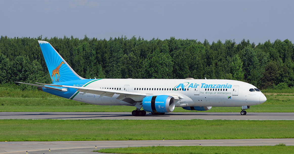 С сегодняшнего дня Air Tanzania приостановила полеты в Москву в целях безопасности