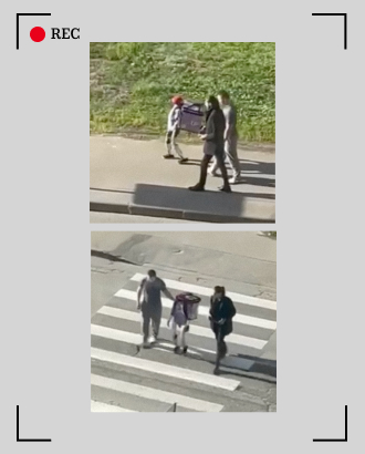 В Москве заметили тестирование нового типа курьеров — ходячих
