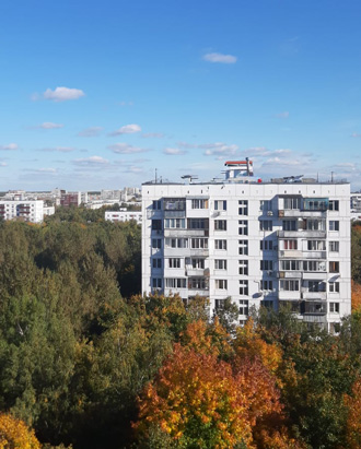 Вид из моего окна: на Гольяново и Лосиный остров
