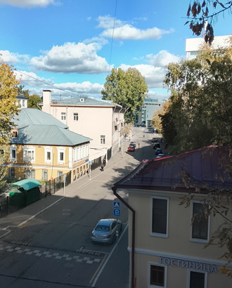 Вид из моего окна: на Товарищеский переулок