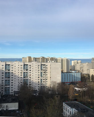 Вид из моего окна: на улицу Новаторов