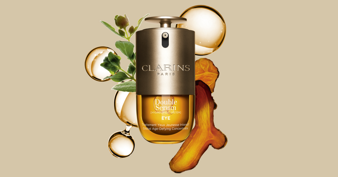 Clarins представил обновленную сыворотку для области вокруг глаз Double Serum Eye 