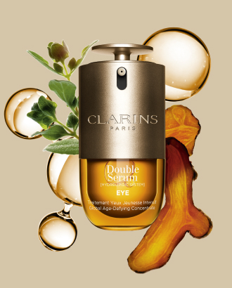 Clarins представил обновленную сыворотку для области вокруг глаз Double Serum Eye 