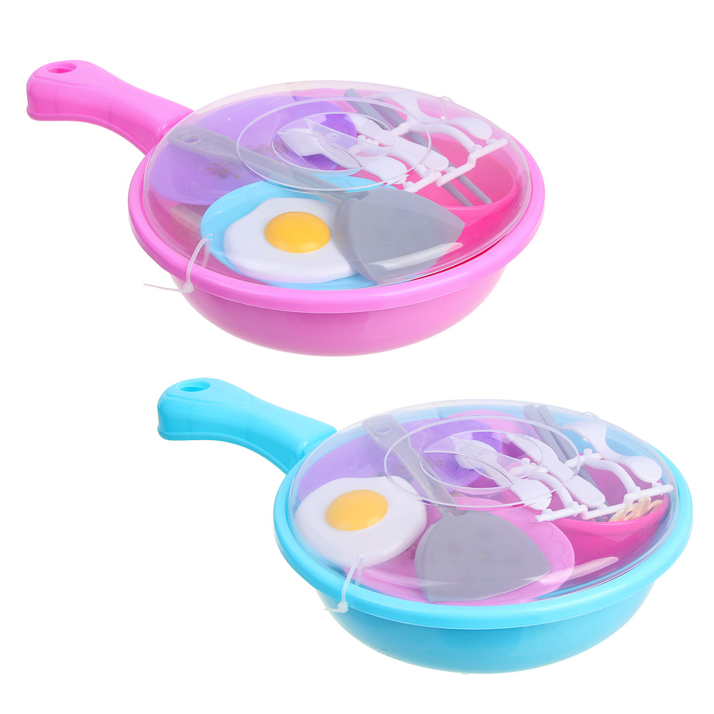 ИГРОЛЕНД Набор игровой, посудка с продуктами, PP, картон, 19х7х31 см - #3