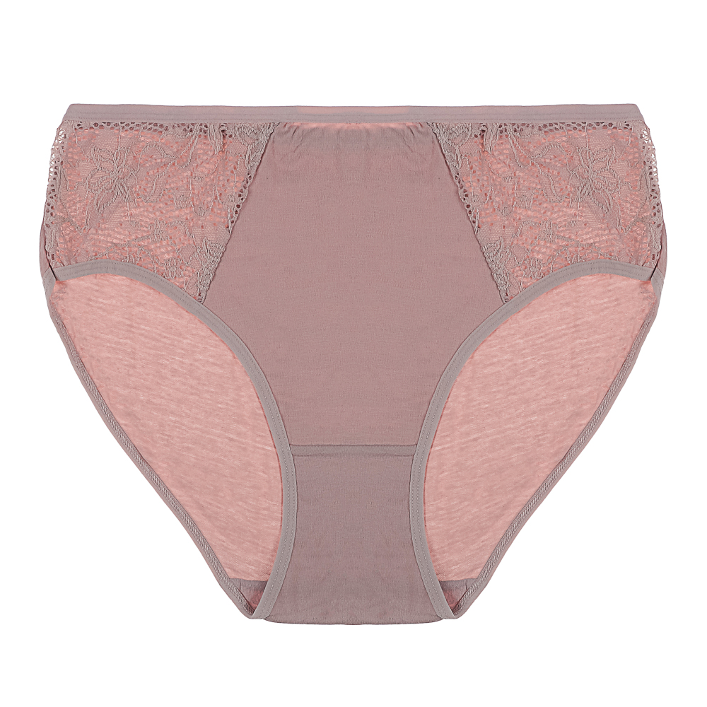 Трусы женские с кружевом, р.46-48, 95% хлопок, 5% спандекс, Cotton #9922 - #14
