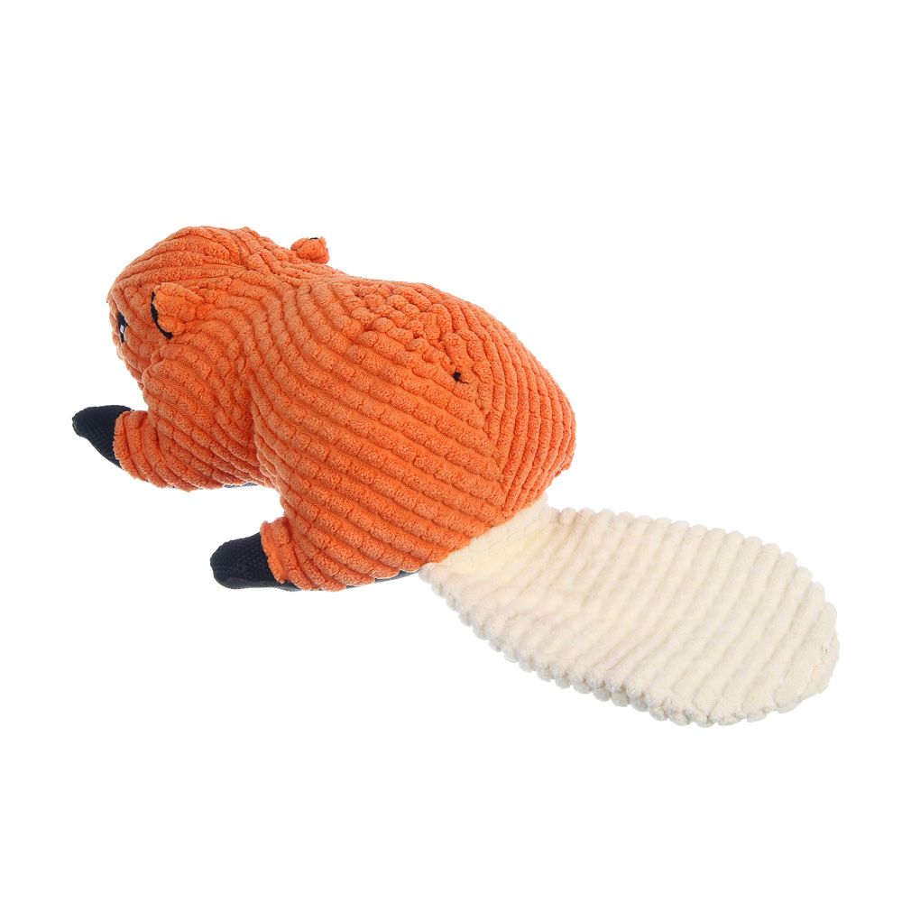 Игрушка для собак, тм VETTA, с пищалкой, бобер, п/э, 29*13см - #5