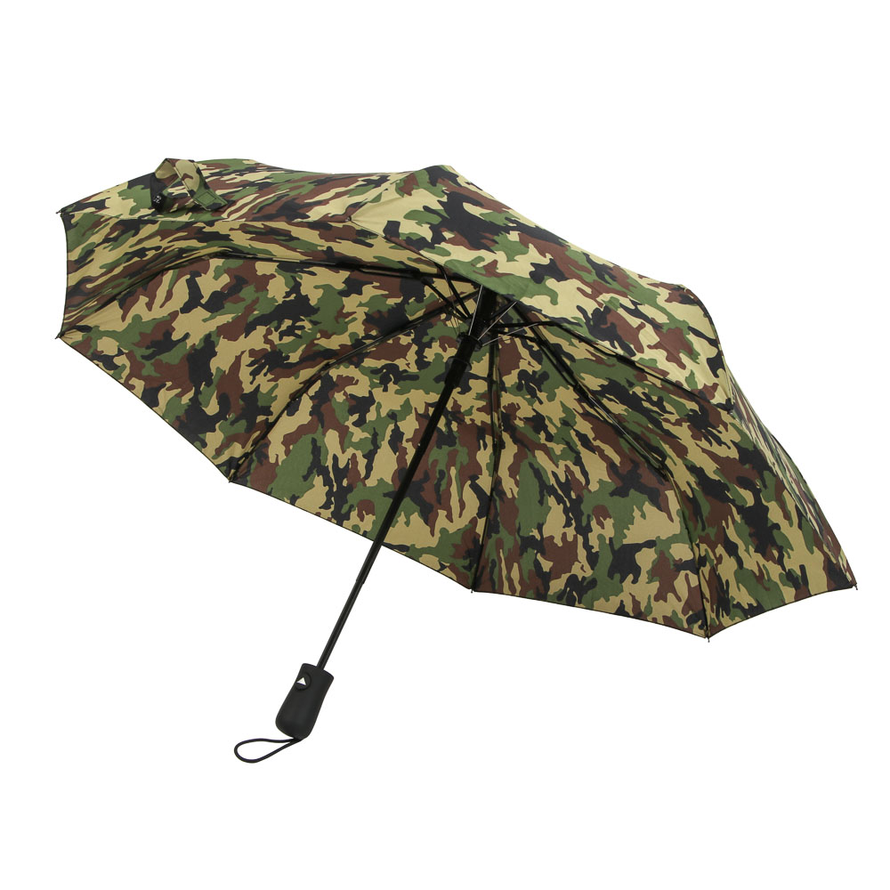 Зонт мужской, полуавтомат, сплав, пластик, полиэстер, 55см, 8 спиц, 3 цвета, RST3713А - #3