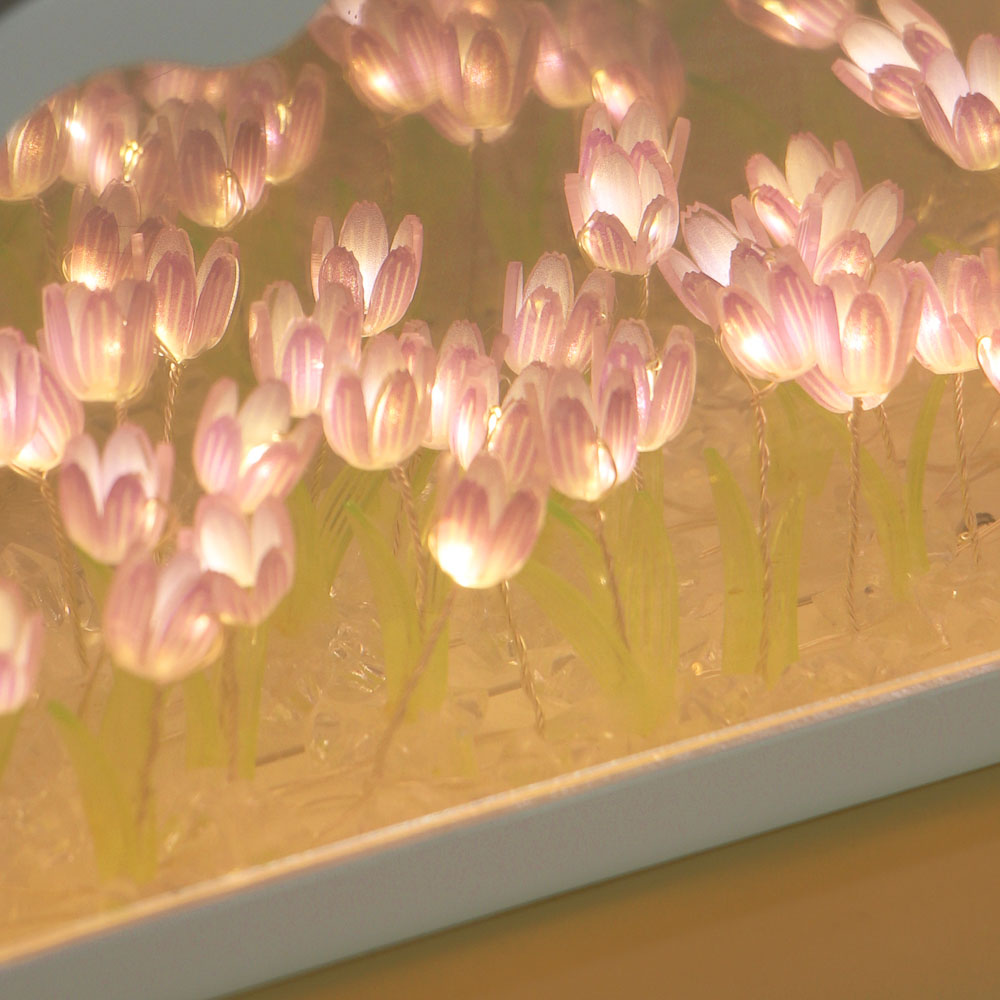 Светильник LED, USB, AБС пластик, акрил, 20х13см - #6