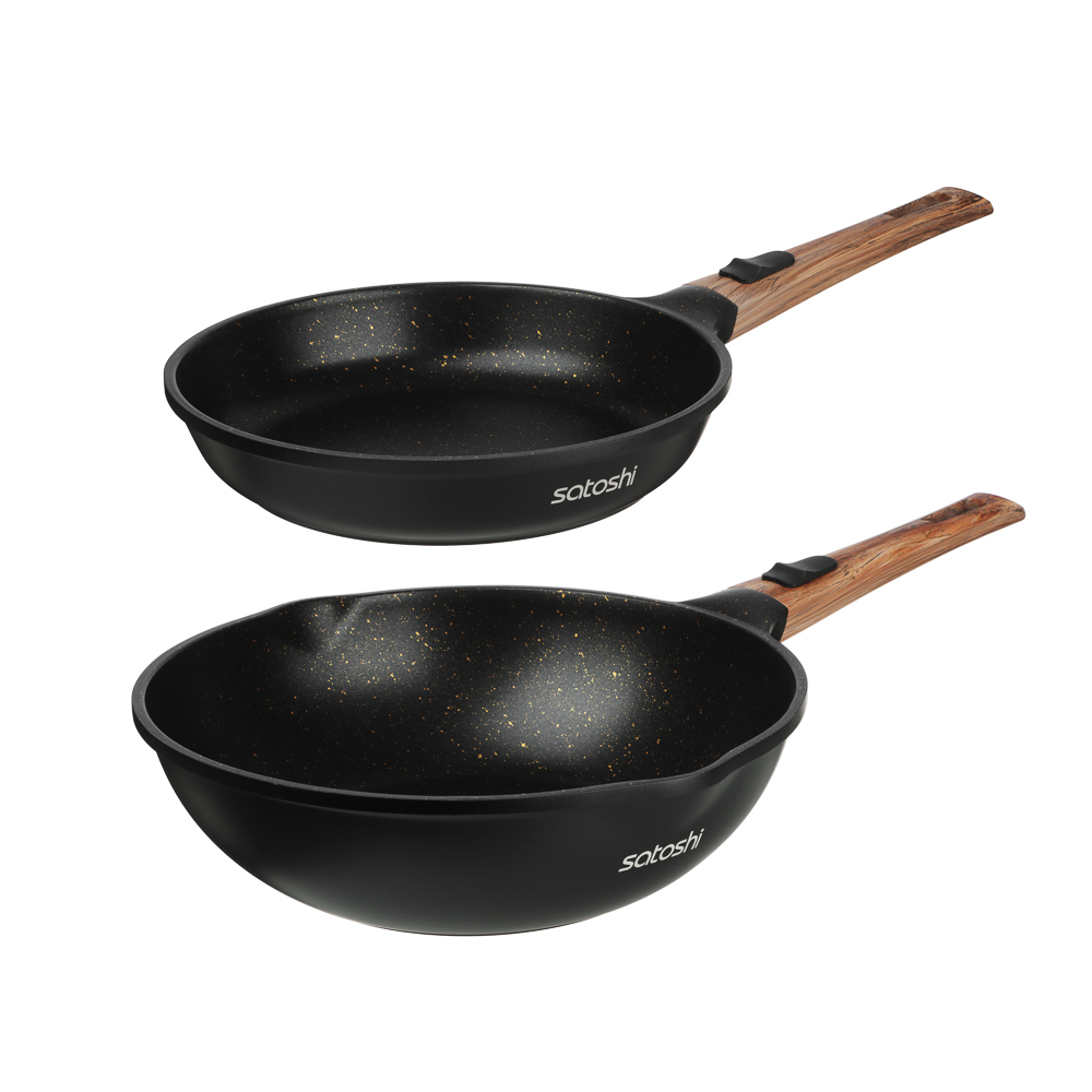 SATOSHI Карнуа Наб.посуды 13пр, сков. 24см; сотейн. 28см/4л.; ковш 16см/1,4л.; кастр. 2,5/4/6,5л,инд - #3
