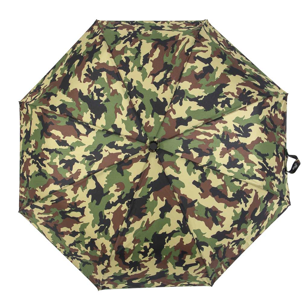 Зонт мужской, полуавтомат, сплав, пластик, полиэстер, 55см, 8 спиц, 3 цвета, RST3713А - #4