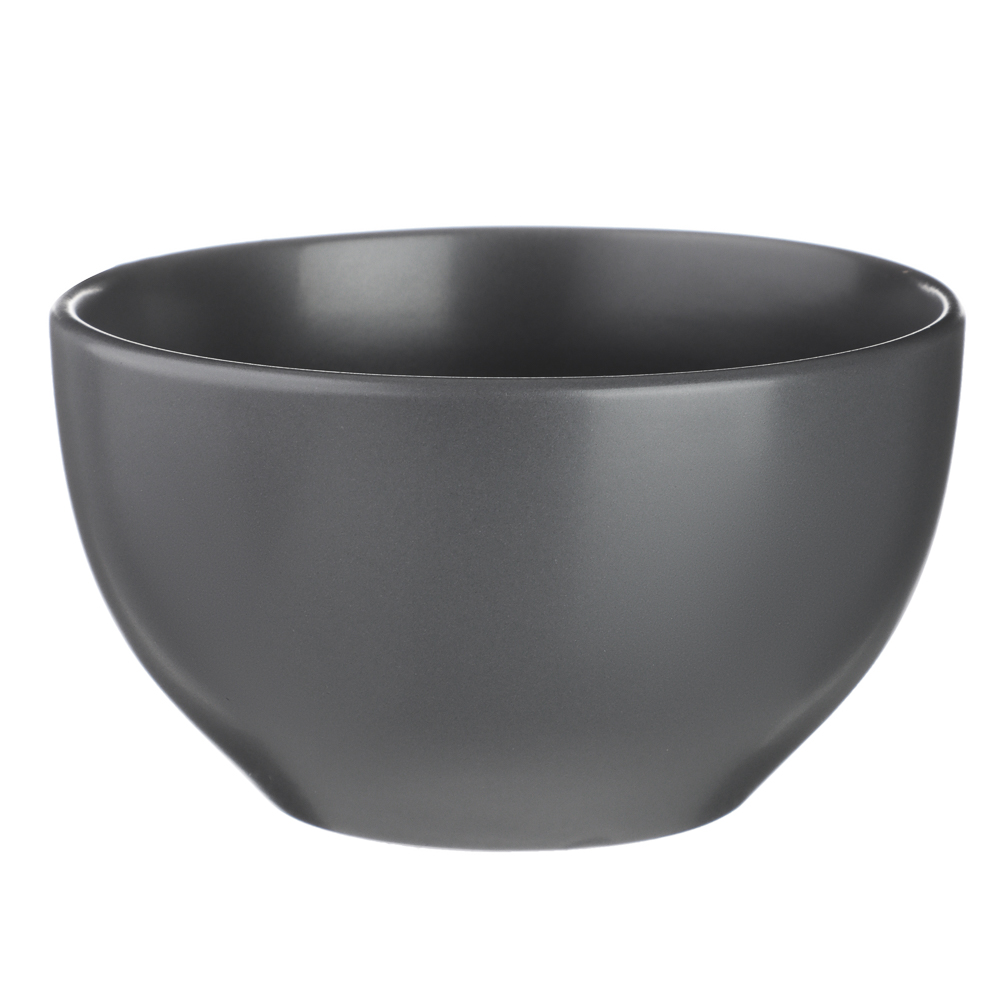 MILLIMI Салатник 710мл, 14х8см, керамика, графит - #1