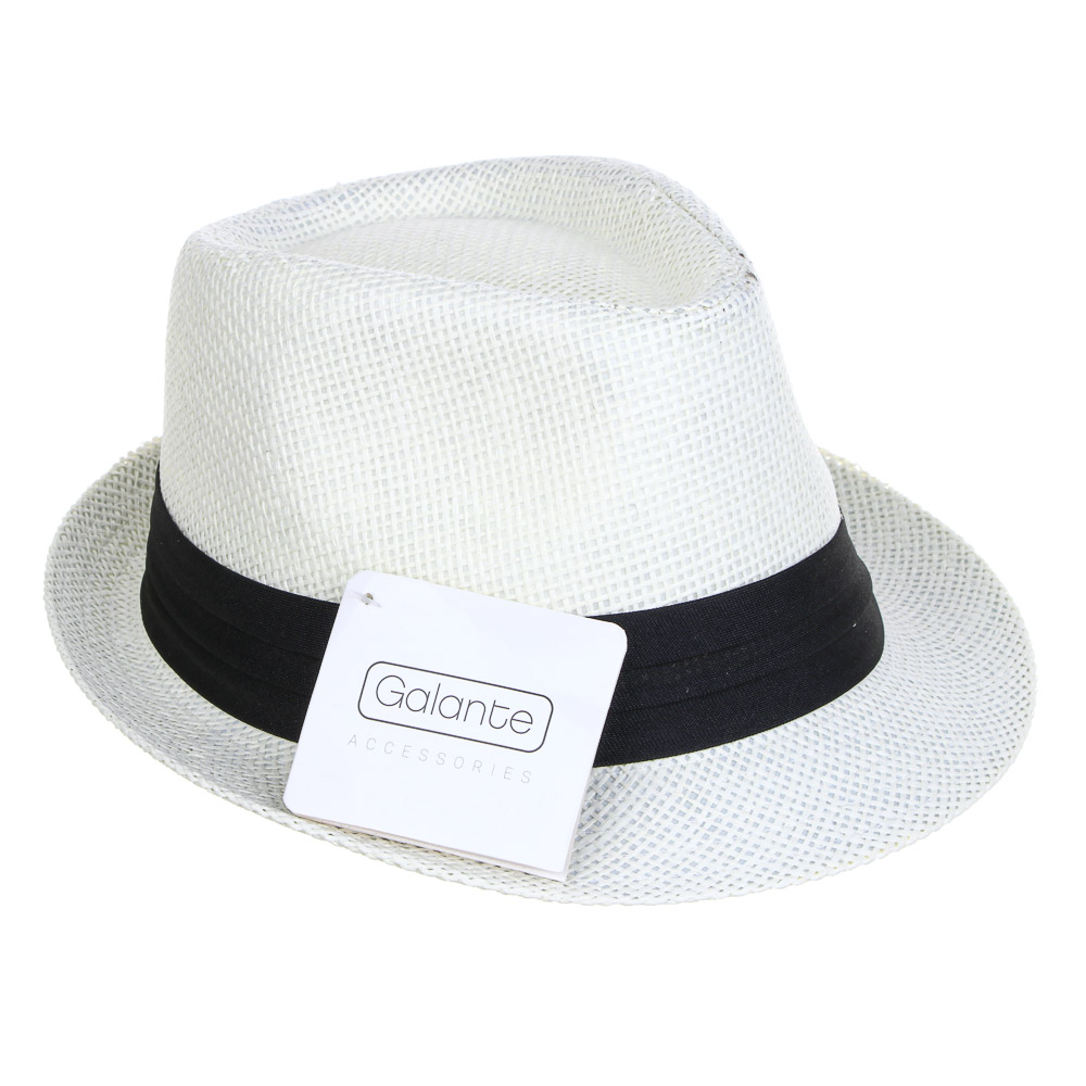 GALANTE Шляпа денди, р.58, 100% целлюлоза, ВЛ25-24, #2 - #4