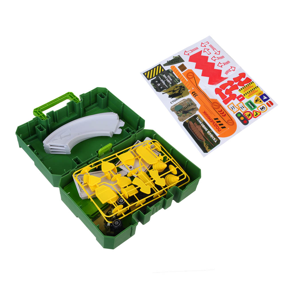 ИГРОЛЕНД Парковка в кейсе, ABS, 16,5x8x20,5 см, 2 дизайна - #4