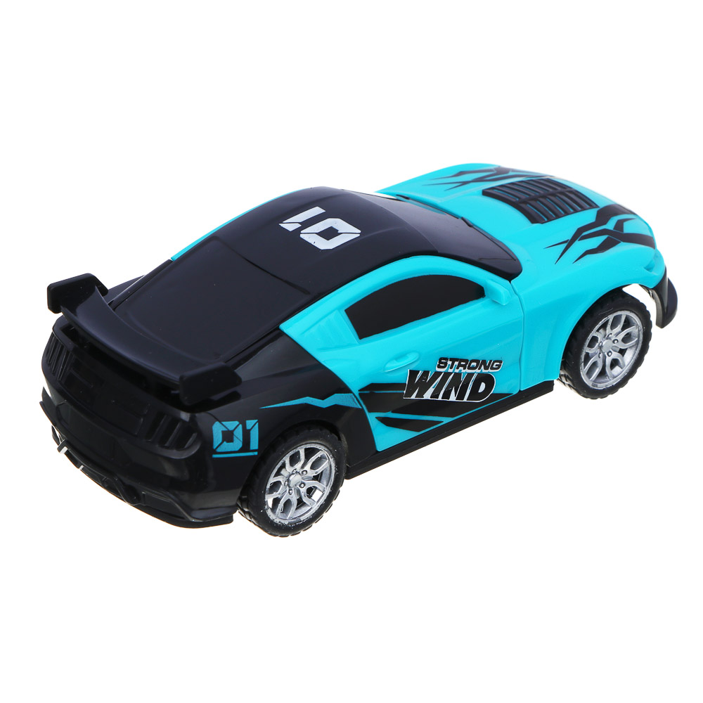 ИГРОЛЕНД Машинка, разбивается при ударе, собирается обратно, АБС, 18,2х5,2х25 см, 8 диз. - #7