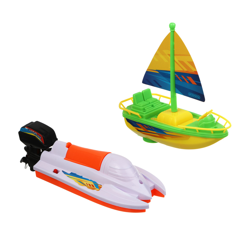 ИГРОЛЕНД Яхта, 2хАА, PP, 21,5х28х5 см, 2 дизайна - #2
