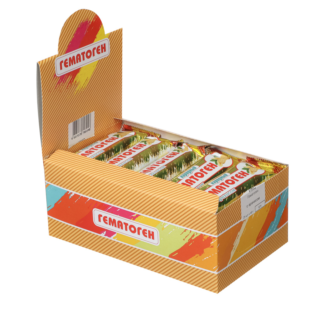 Гематоген Народный с арахисом, 40г - #2