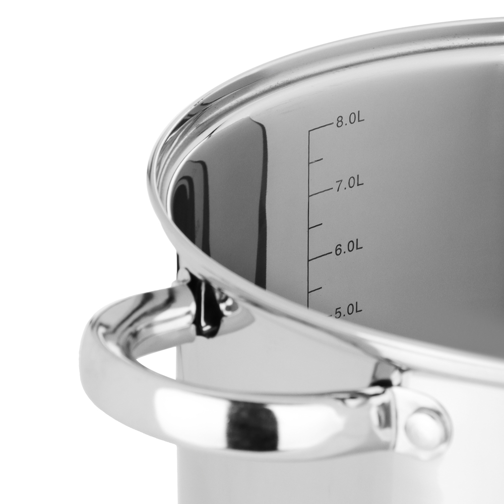 VETTA Орландо Кастрюля 24х20см, 9,0л, со стекл. крышкой, индукция - #5