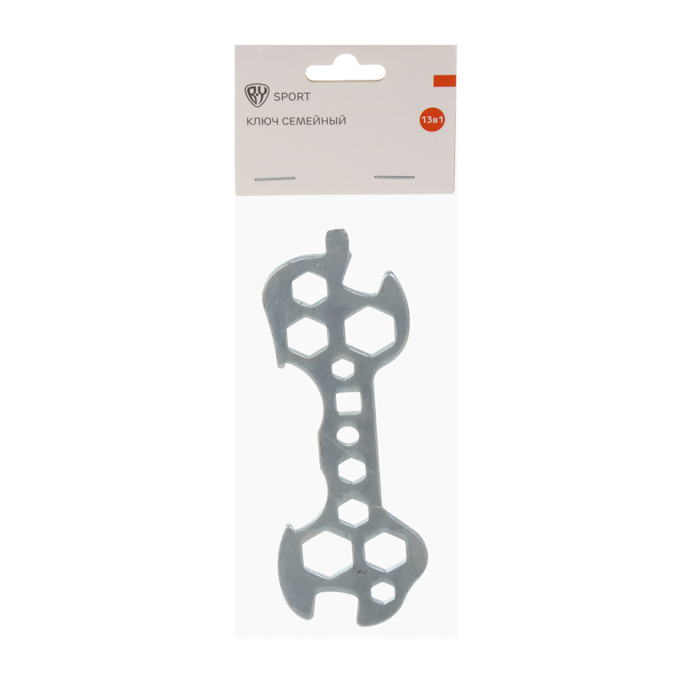 Ключ семейный 13в1, тм BY SPORT, сталь - #4