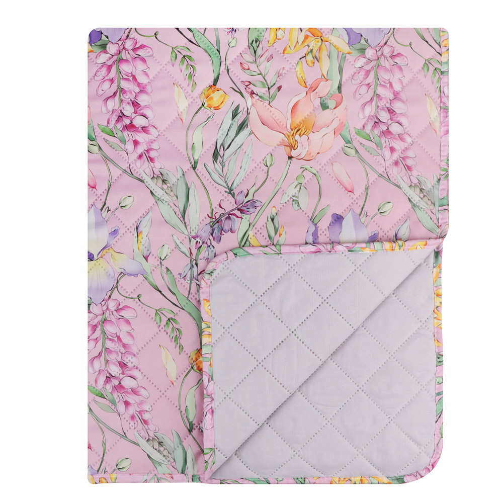 PROVANCE Ботаника Покрывало стеганое принтованное 200х220см, 100% полиэстер, 2 дизайна - #1
