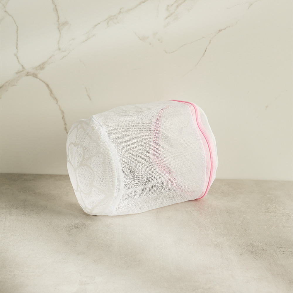 Мешок для стирки белья тм VETTA, цилиндр, на замке, пластик, полиэстер, d15х16h см - #8