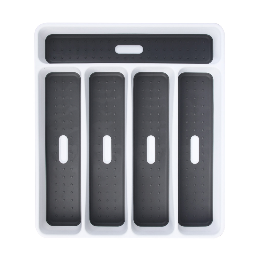 Лоток для столовых приборов тм VETTA, 5 секций, 32,8x29,3x4,5 см, полипропилен - #3