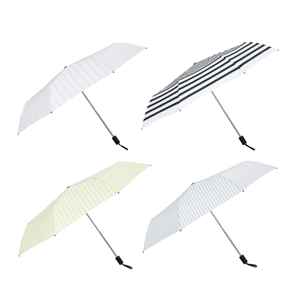 Зонт компакт, механика, металл, пластик, эпонж, d96см, 8 спиц, цвета в ассортименте - #1