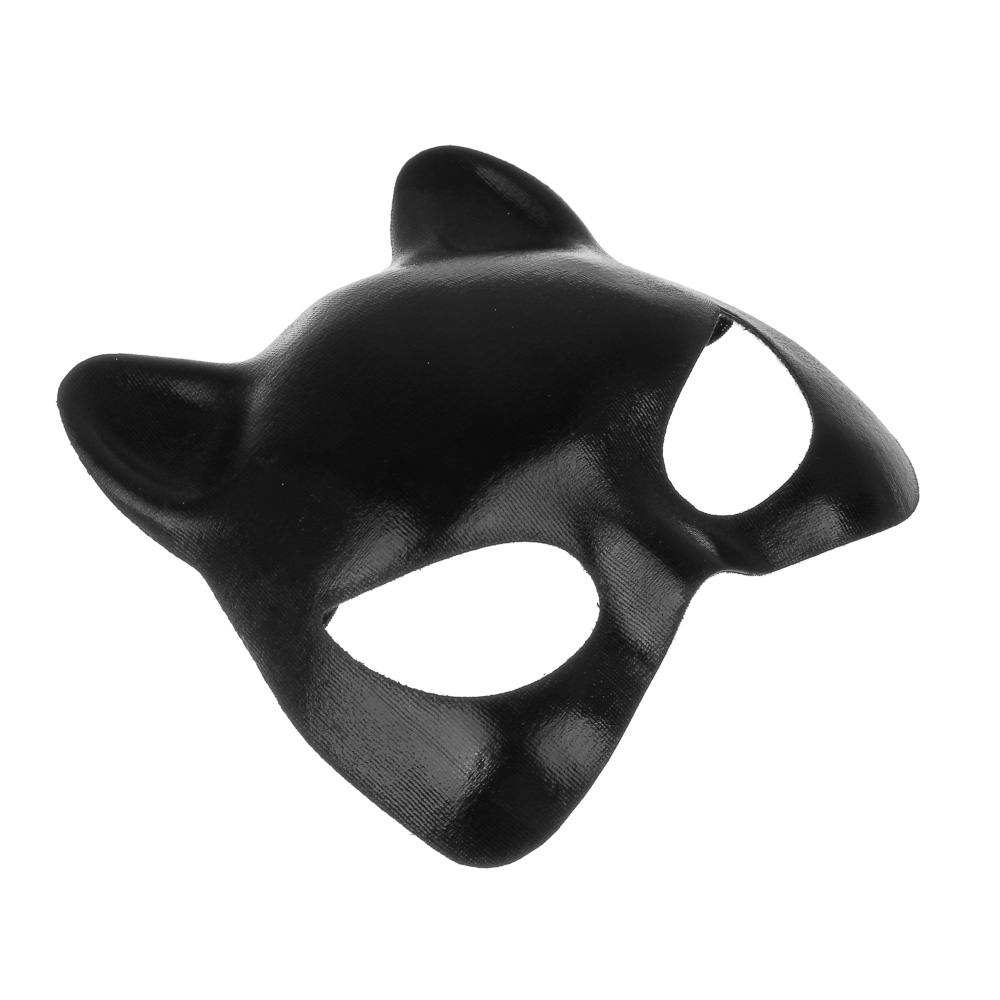 СНОУ БУМ Маска карнавальная "Кошка", 15х16см, пластик, ткань, 2 дизайна - #3