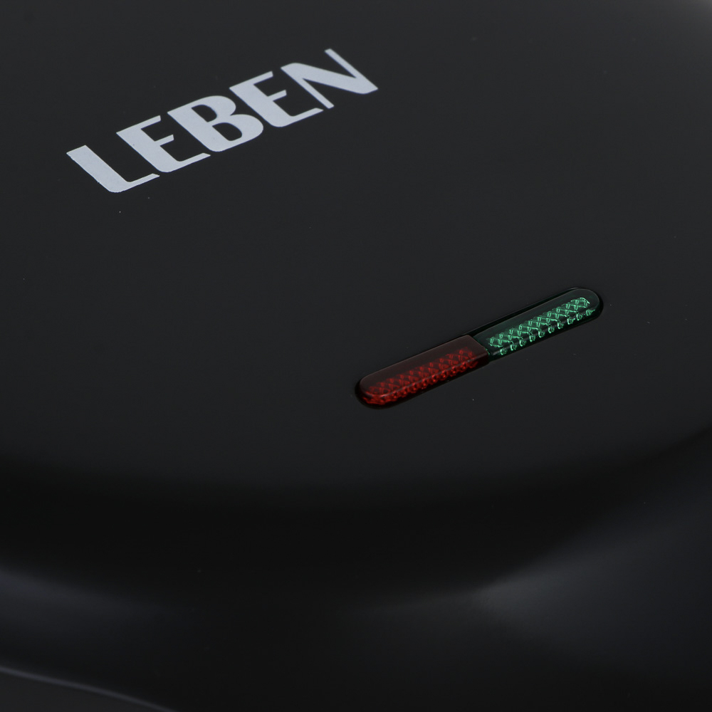 LEBEN Вафельница для тонкой вафли, 1000вт, 220в - #4