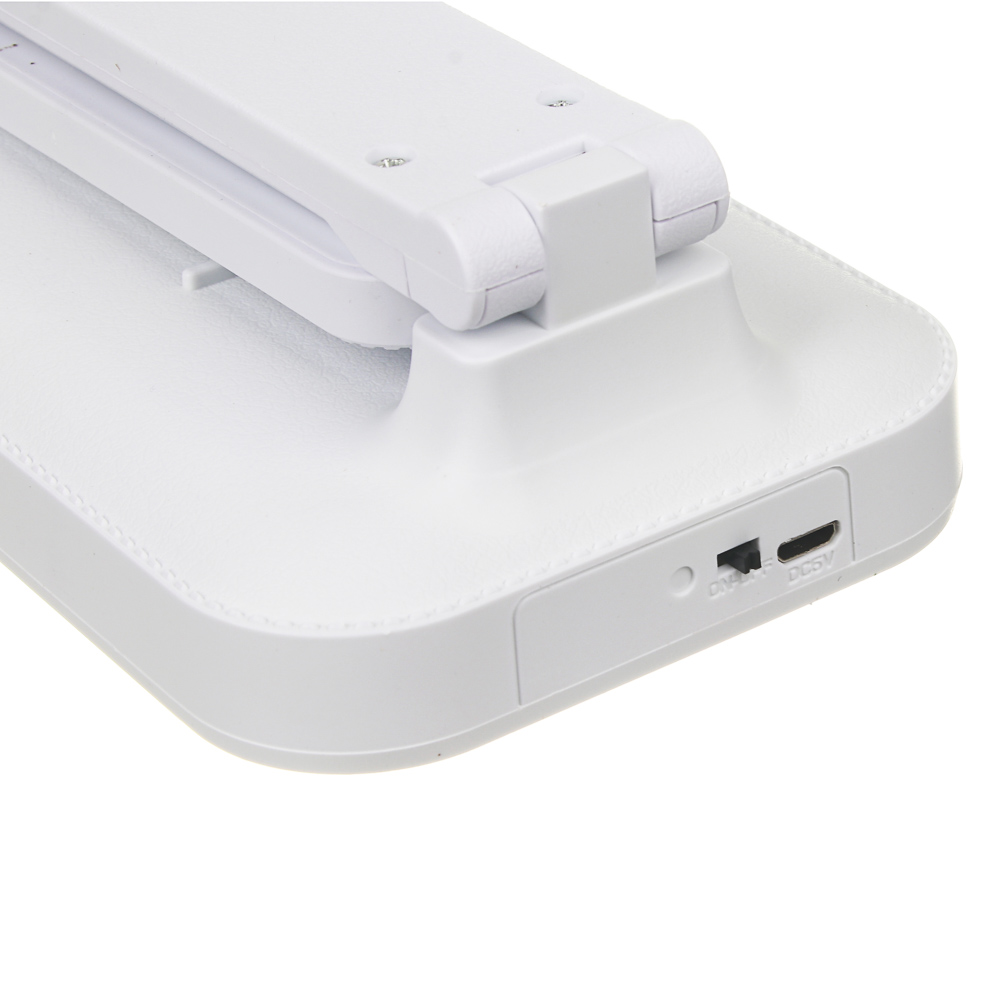 FORZA Лампа настольная, 26 LED, питание USB, кабель 1.5м, 1500Lux, аккум.1200мАч, белая, пластик - #9