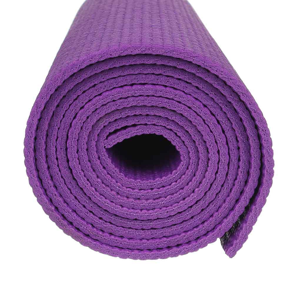 SILAPRO Коврик для йоги и фитнеса 61х173х0,4см, ПВХ, 4 цвета - #4