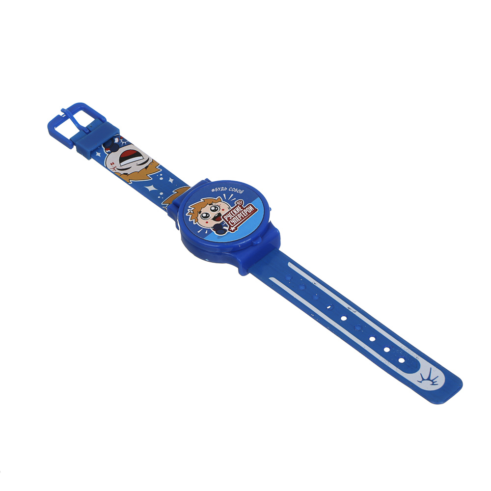 Часы детские электронные "Русские Супергерои", PVC, пластик, 1*LR41, тм BY - #5
