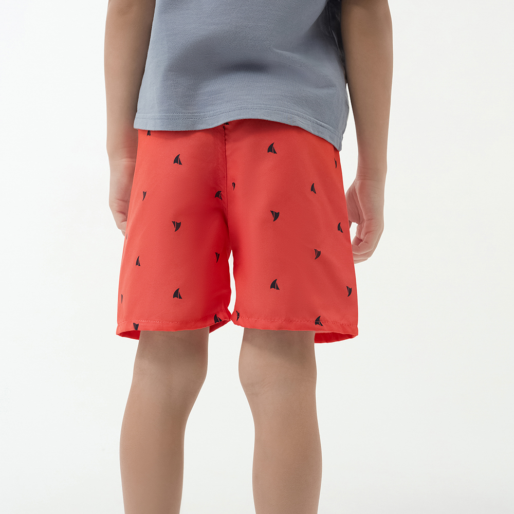 GALANTE Шорты купальные для мальчиков, 100% полиэстер, р. 98-104, цв.красный - #10