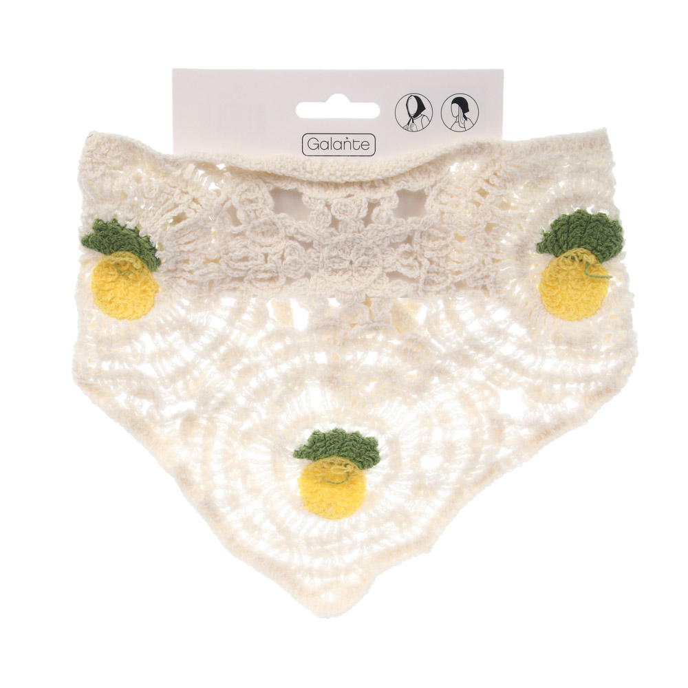 Косынка вязаная женская, 100% полиэстер, тм GALANTE, разноцветная - #6