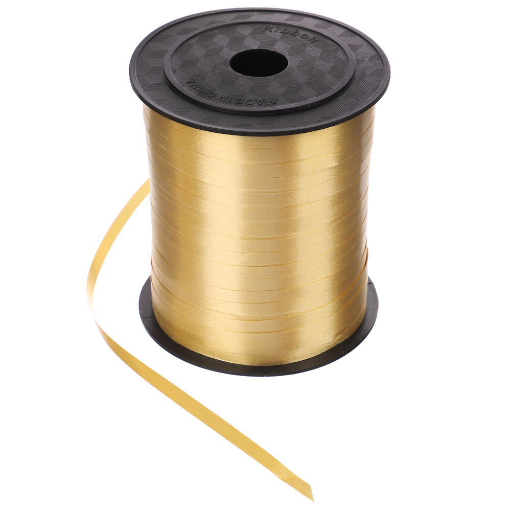 Лента 5мм x 230м золотая/G - #1