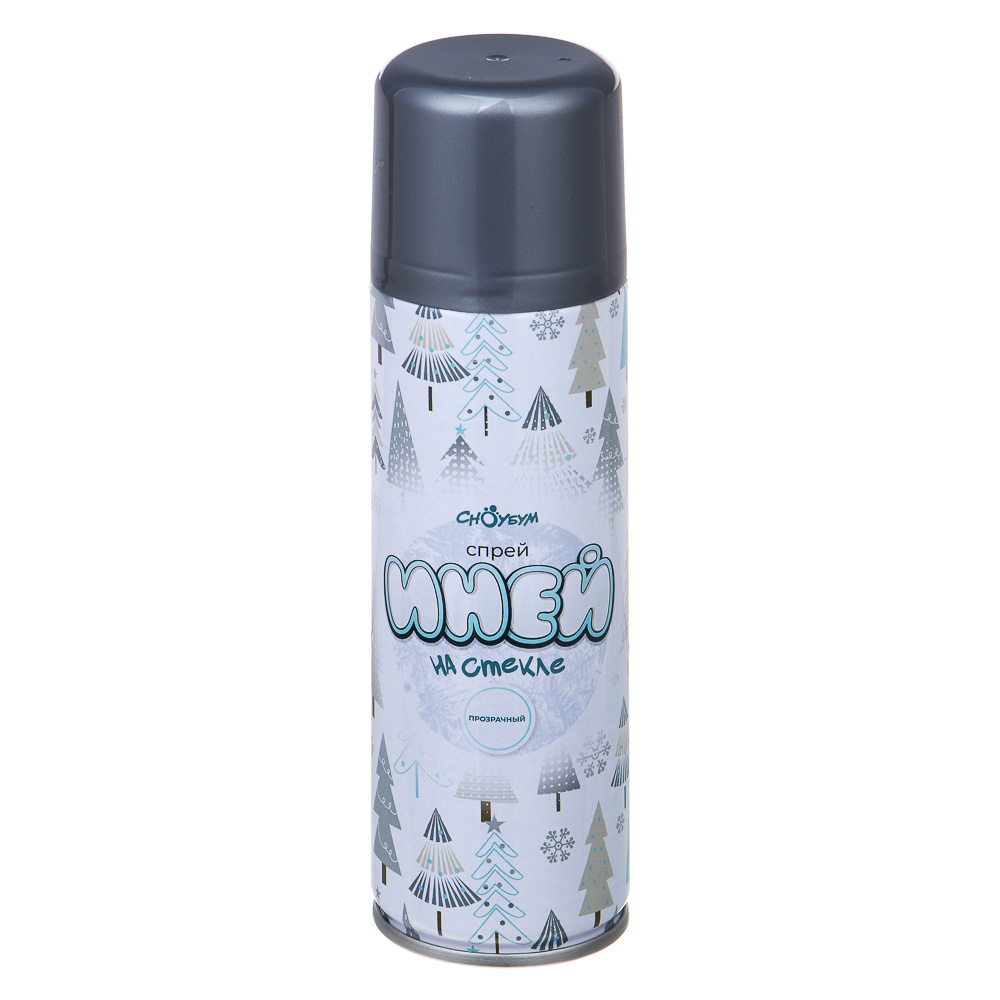 СНОУ БУМ Иней на стекле, спрей, прозрачный, масса нетто 45 г. - #1