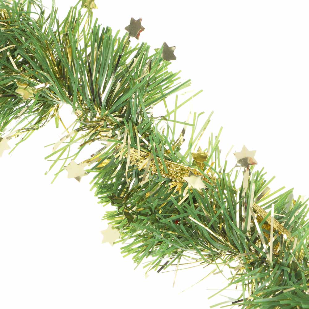 СНОУ БУМ Мишура с декоративной лентой, 9х200 см, ПВХ, 3 цвета - #3