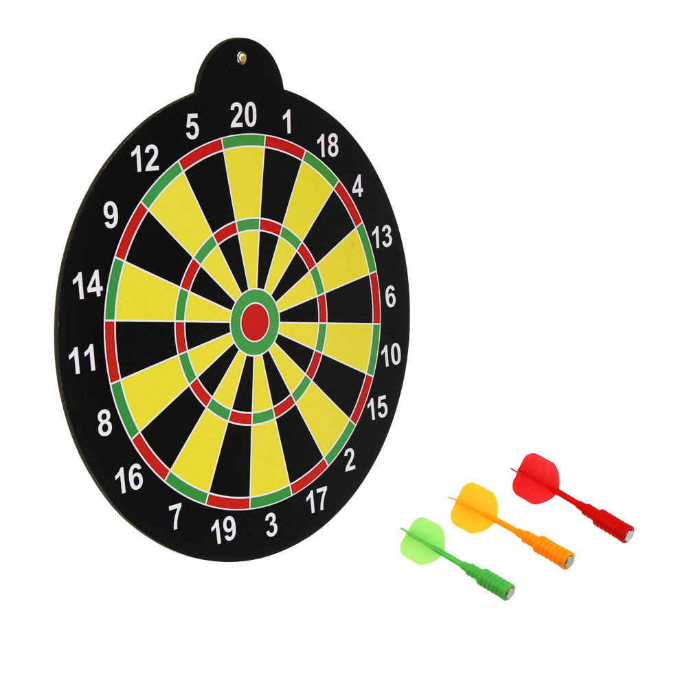 LDGames Дартс магнитный 29см,  пластик, бумага, металл BL-101 - #3