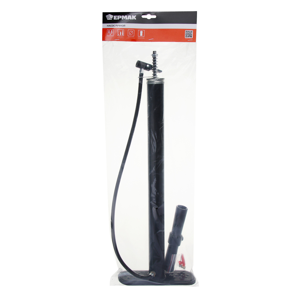 Насос ручной, тм ЕРМАК, металл, черный - #8