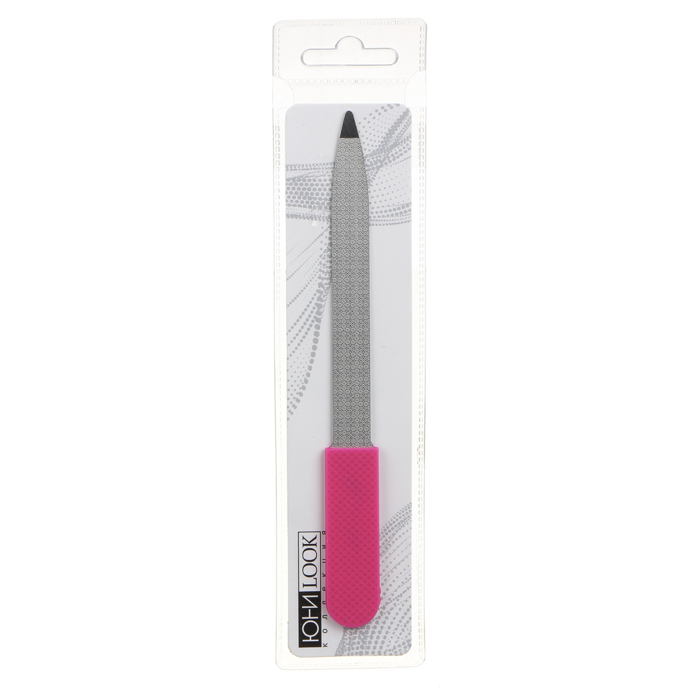 ЮНИLOOK Пилка лазерная для ногтей и боковых валиков, сталь, силикон, 15см, 3 цвета - #6