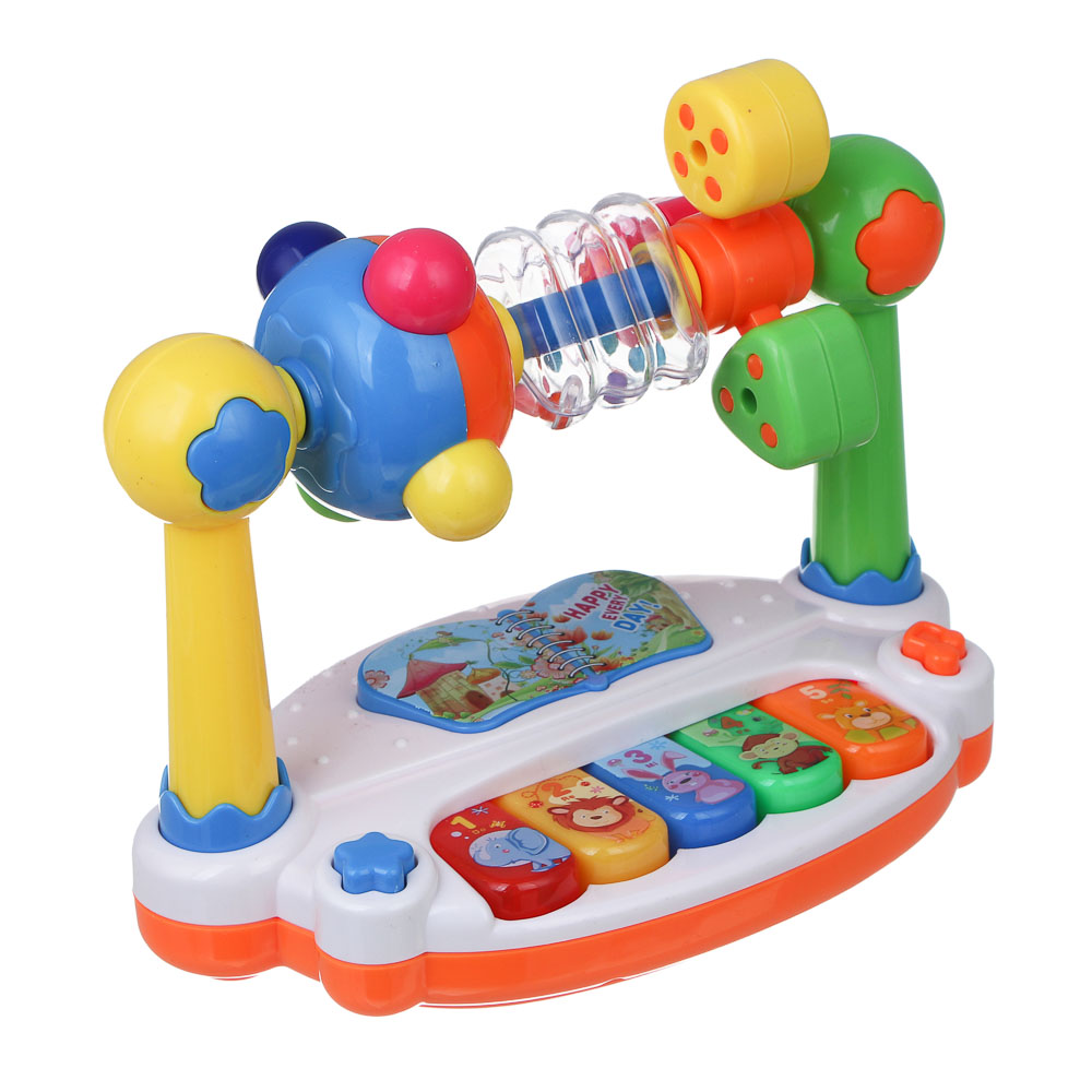 ИГРОЛЕНД Игровой центр музыкальный, свет, звук, 3хАА, ABS, 19х11,5х15 см - #11