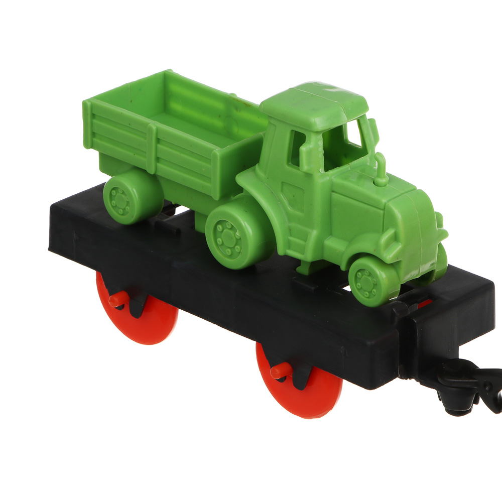 Электропоезд игрушечный, тм ИГРОЛЕНД, "Грузовой", 1хАА, PP, PS - #10