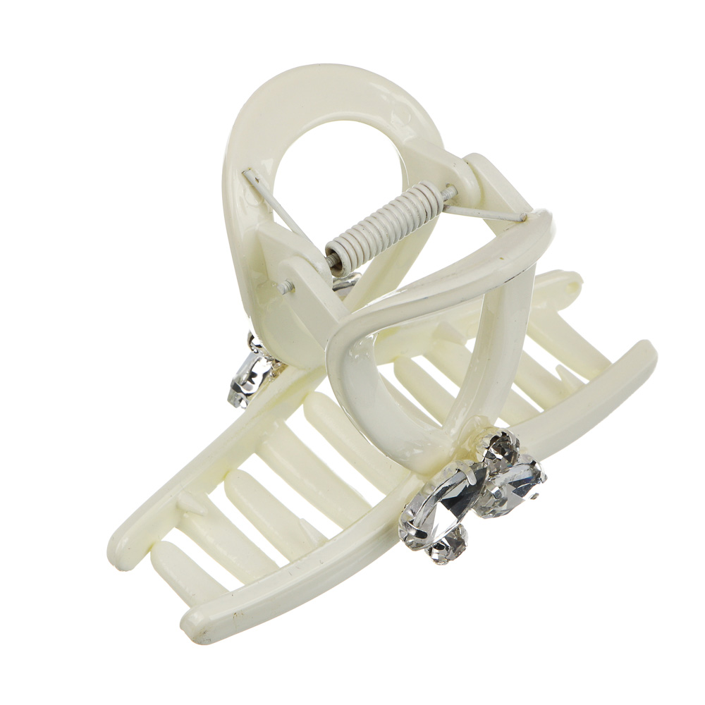 Краб для волос, тм ЮНИLOOK, 8см, пластик, 3 дизайна, #3 - #4