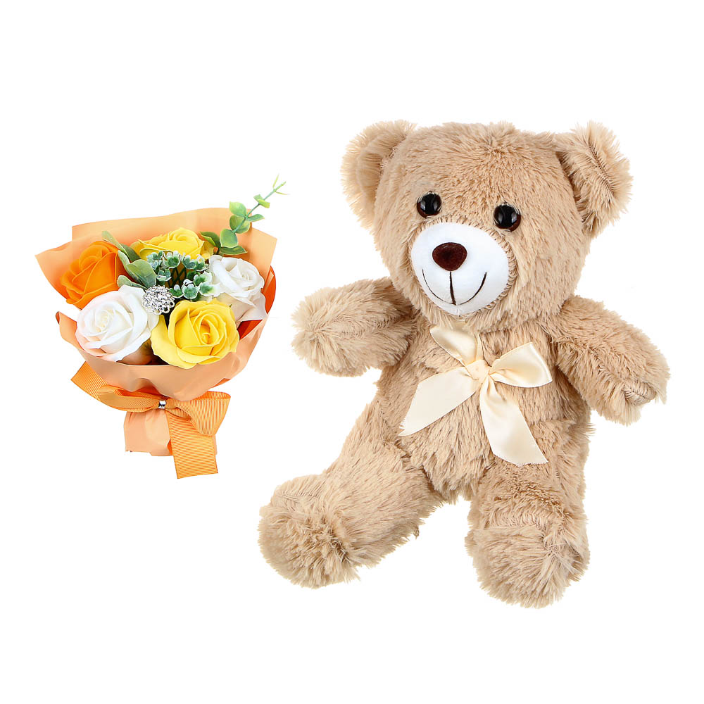 Ароманабор Ladecor, букет роз с плюшевым медведем - #3