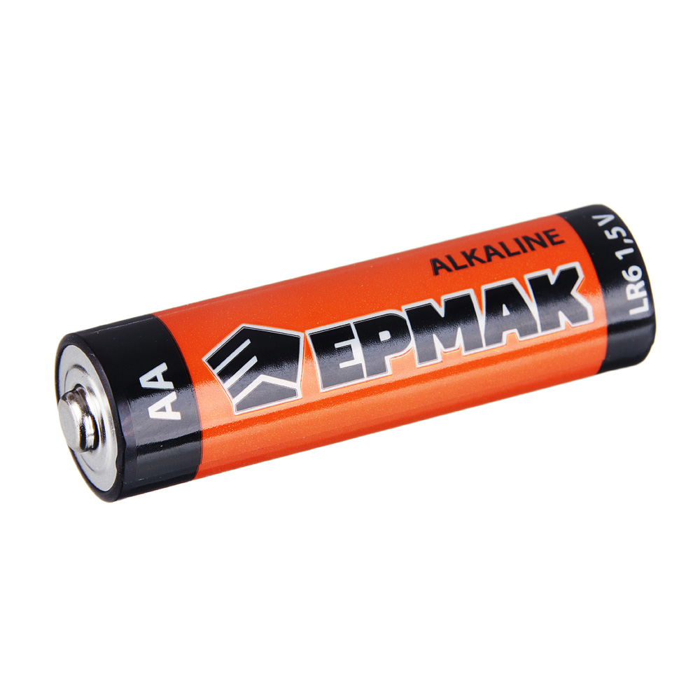 ЕРМАК Батарейки 2шт, тип AA, "Alkaline" щелочная, BL - #2