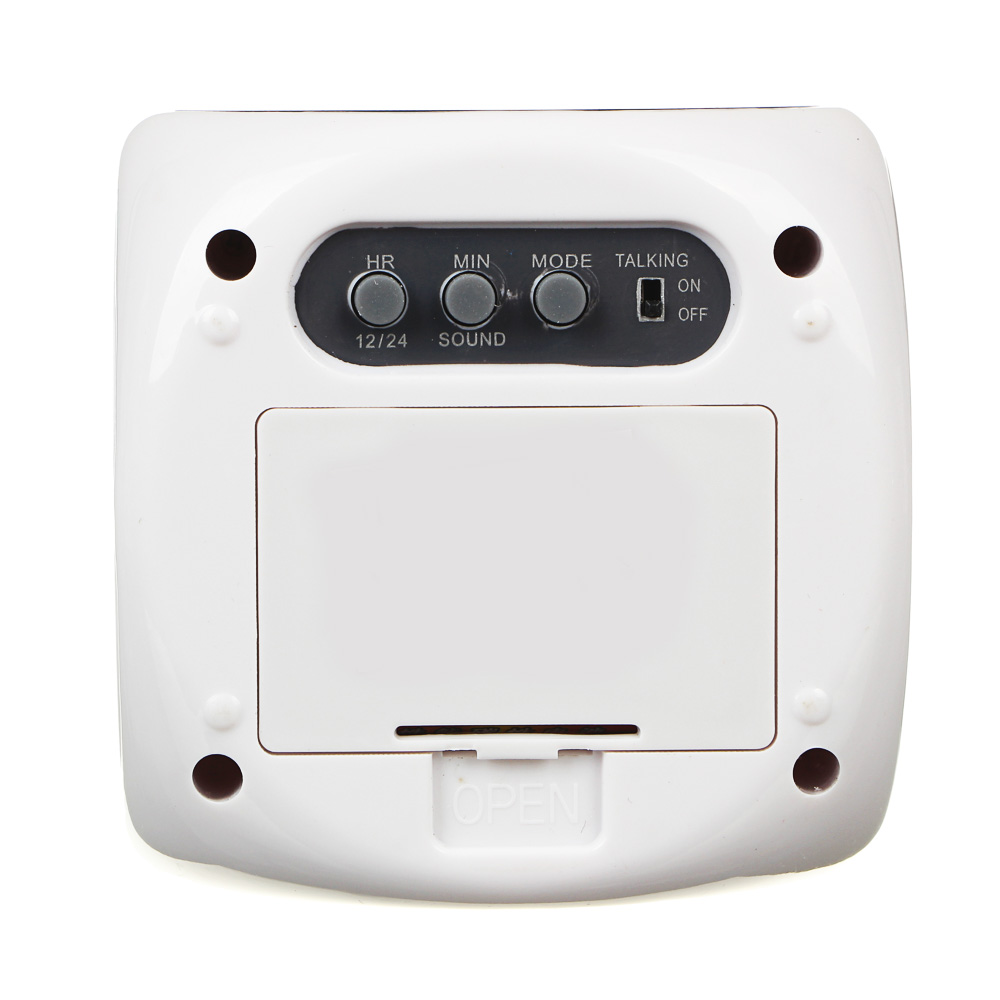 LADECOR CHRONO Будильник с ЖК-дисплеем, термометр, проекция времени, ABS, 9х7,8х7,8см, 2 цвета - #5