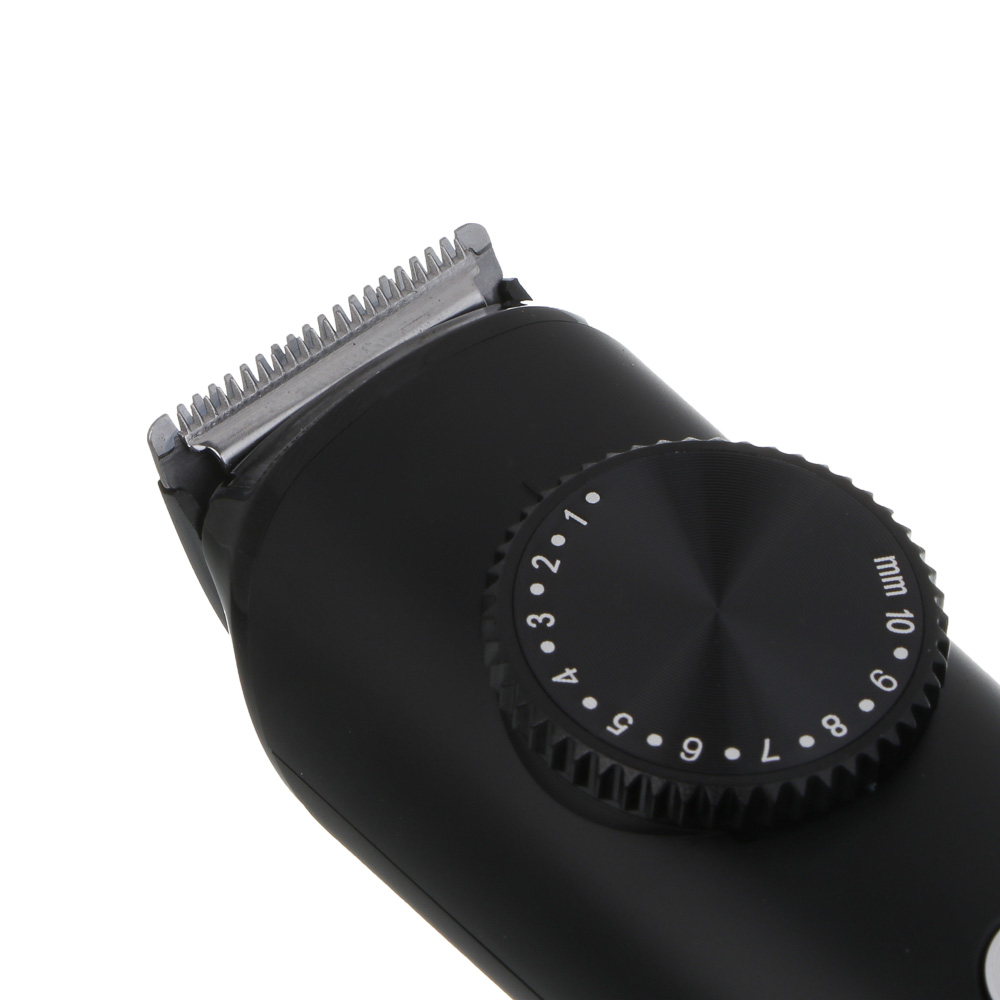 LEBEN Машинка для стрижки волос, 1-10мм, 1 насадка, 90 мин, Li-ion 3,7в/600 мАч, USB - #12