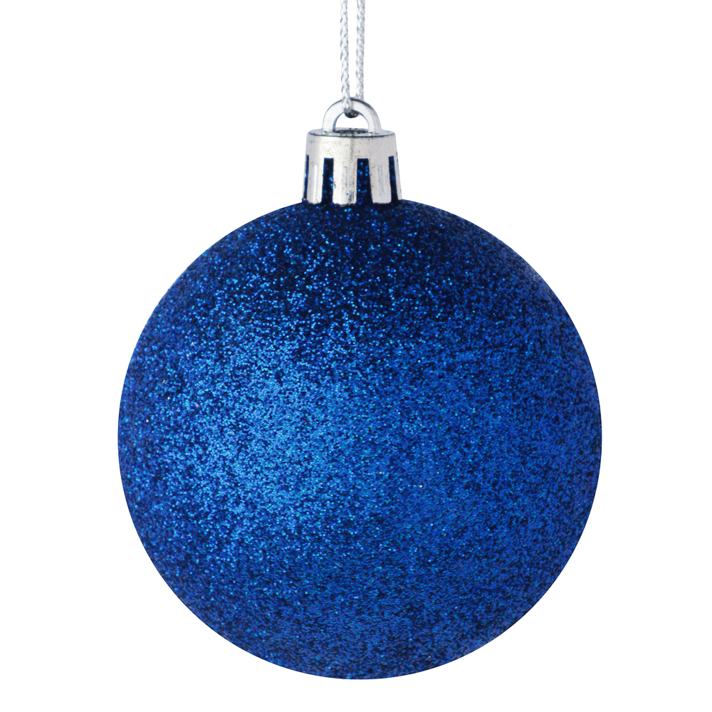 СНОУ БУМ Набор гладких шаров 6 см, 18 шт, синий, 26-125 - #3