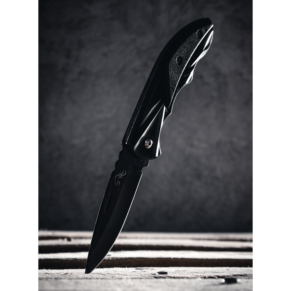 ЕРМАК Нож туристический складной 16см, нерж.сталь, арт.2 - #9