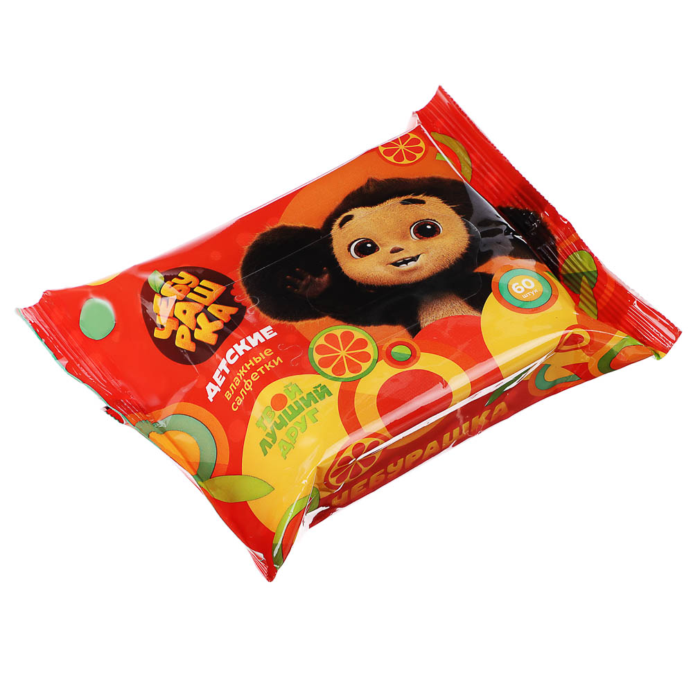 Салфетки влажные детские Чебурашка, 60шт - #7